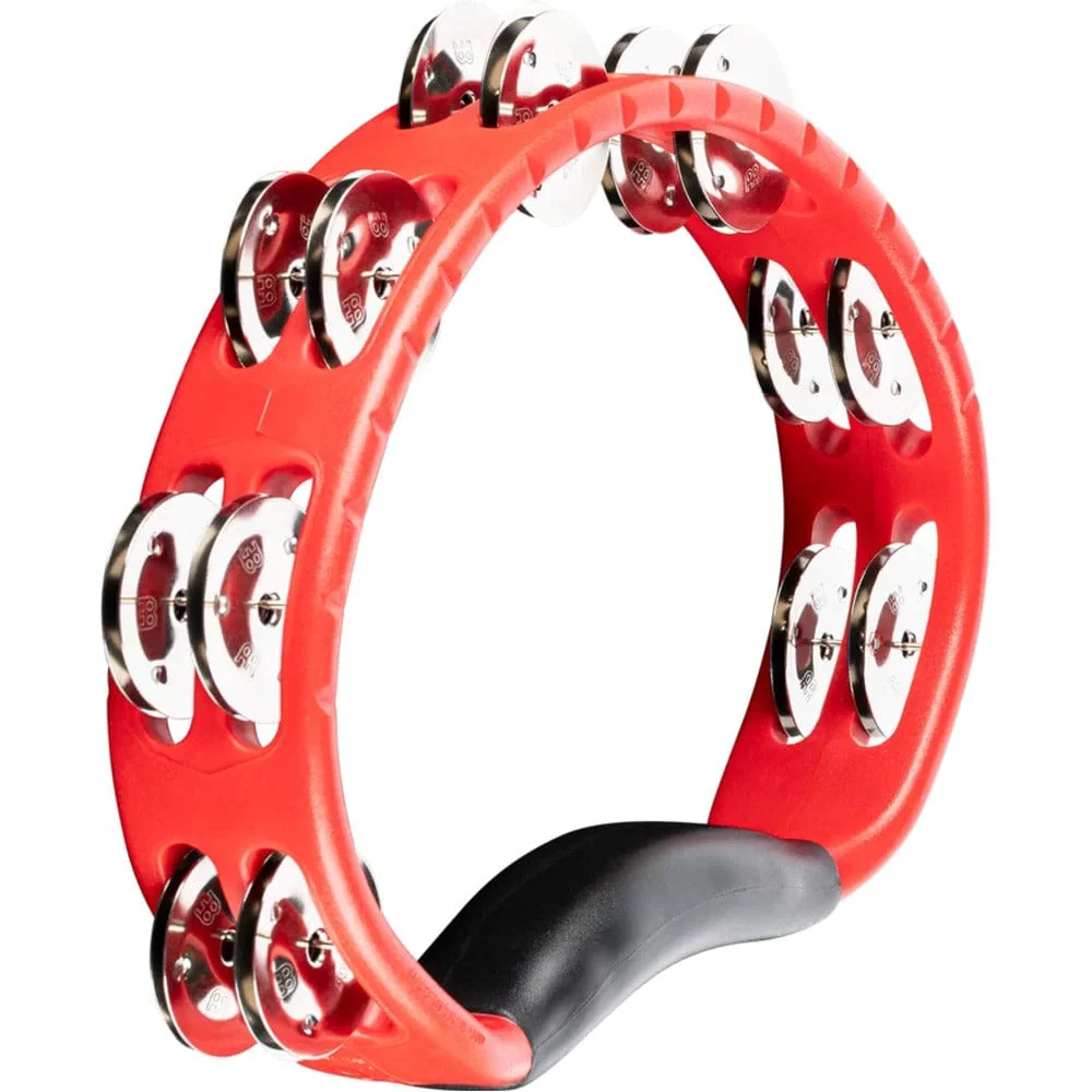 Meinl HTMT1 Headliner Series Plastic Stainless Steel Jingles 2 Rows Tambourine - Image 7