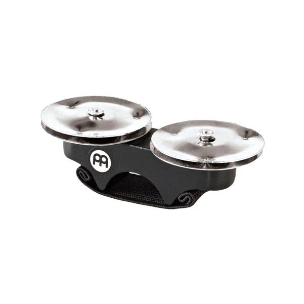 Meinl Percussion FJS1S-BK Steel Finger Jingles
