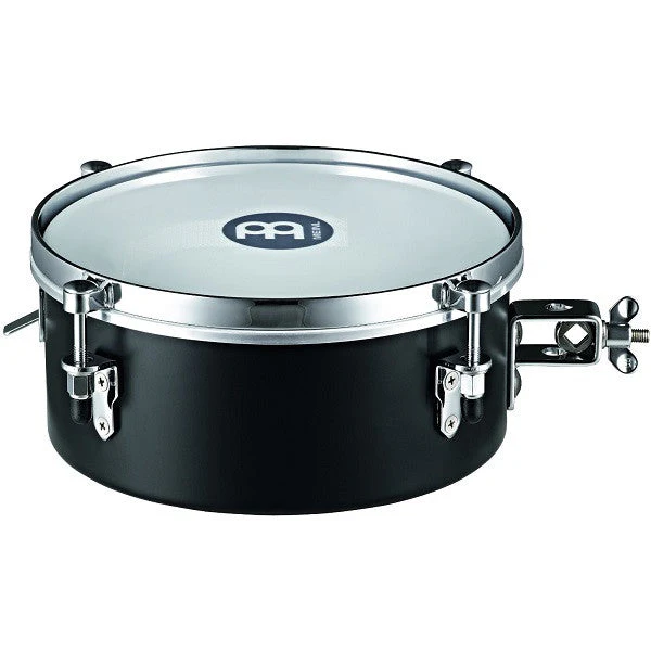 Meinl Percussion MDST10BK 10-Inch Steel Drummer Snare Timbale Black