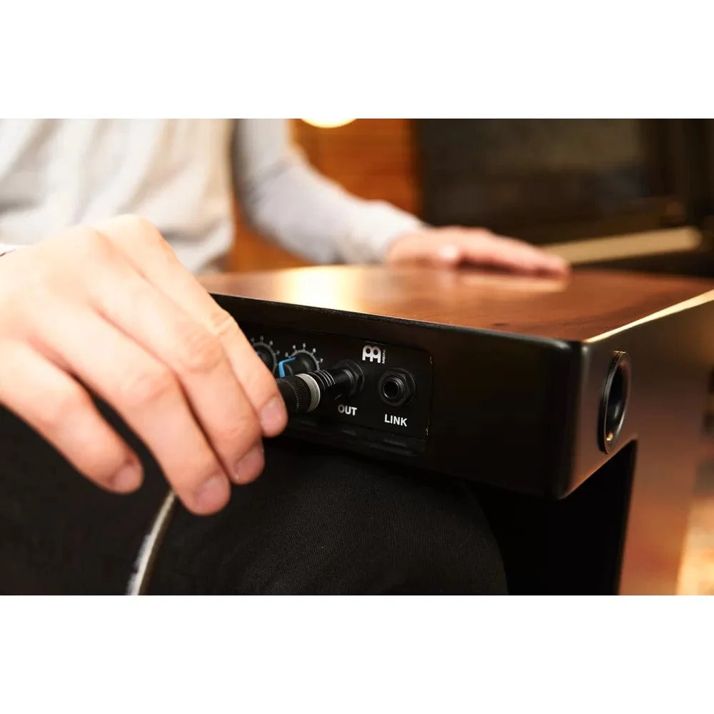 Meinl PTOPCAJ2WN Slaptop Series Turbo Cajon with Pick-Up - Walnut - Image 7
