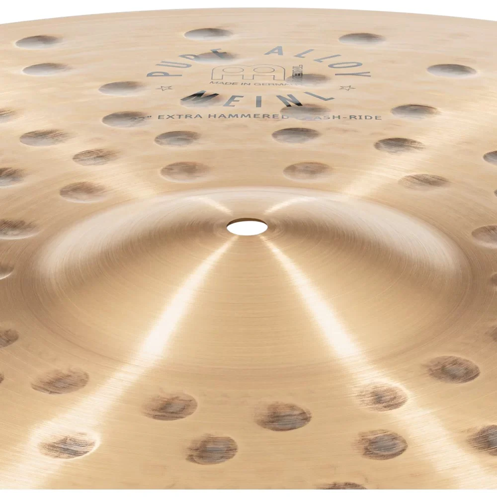 Meinl Pure Alloy Extra Hammered Crash Ride Cymbals - Image 11