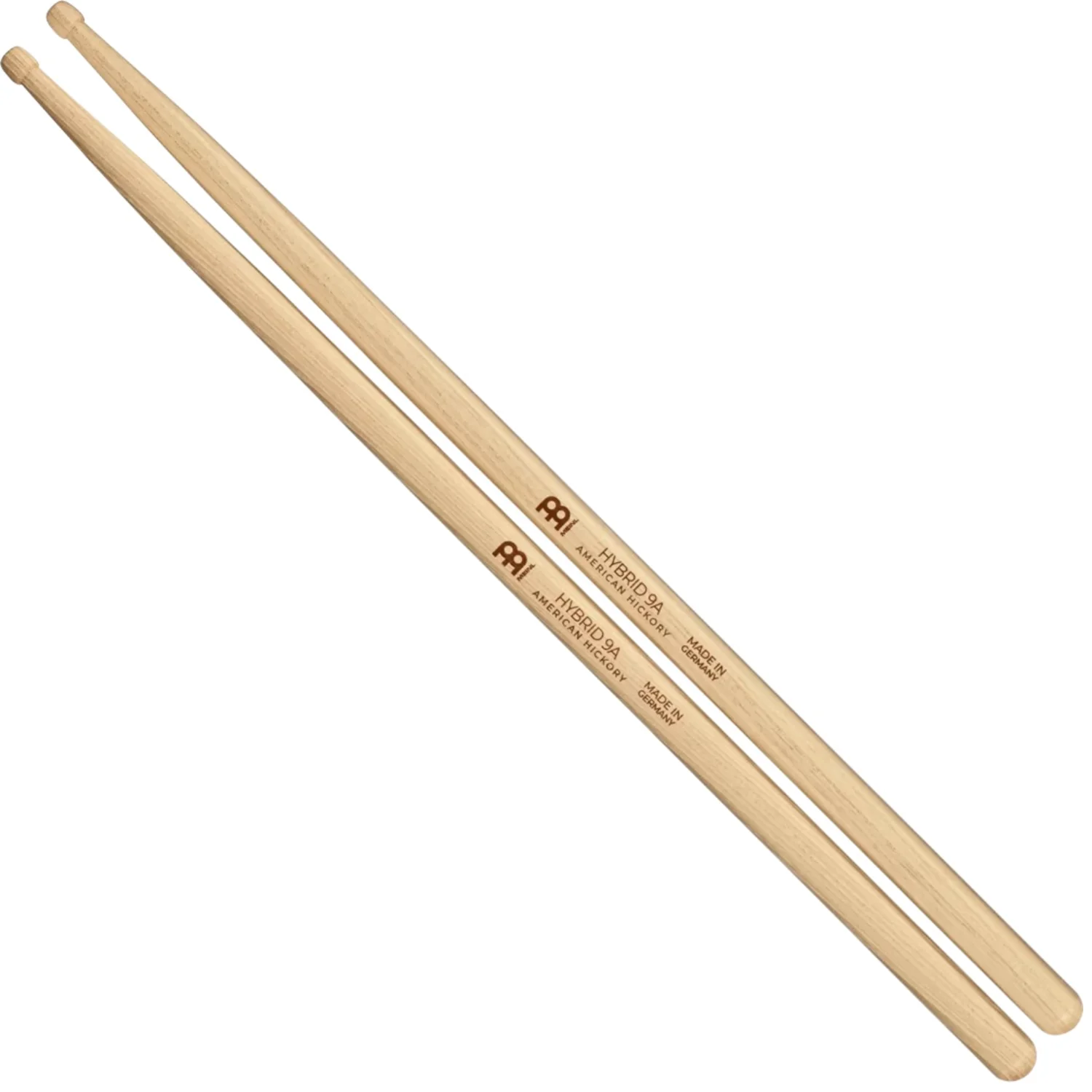 Meinl SB133 Hybrid Hickory Wood Tip Drumstick - 9A