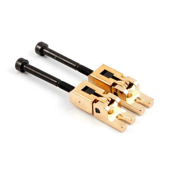 Mighty Mite MM3702G Floyd Rose Bridge Saddle for 3 & 4 String - Gold