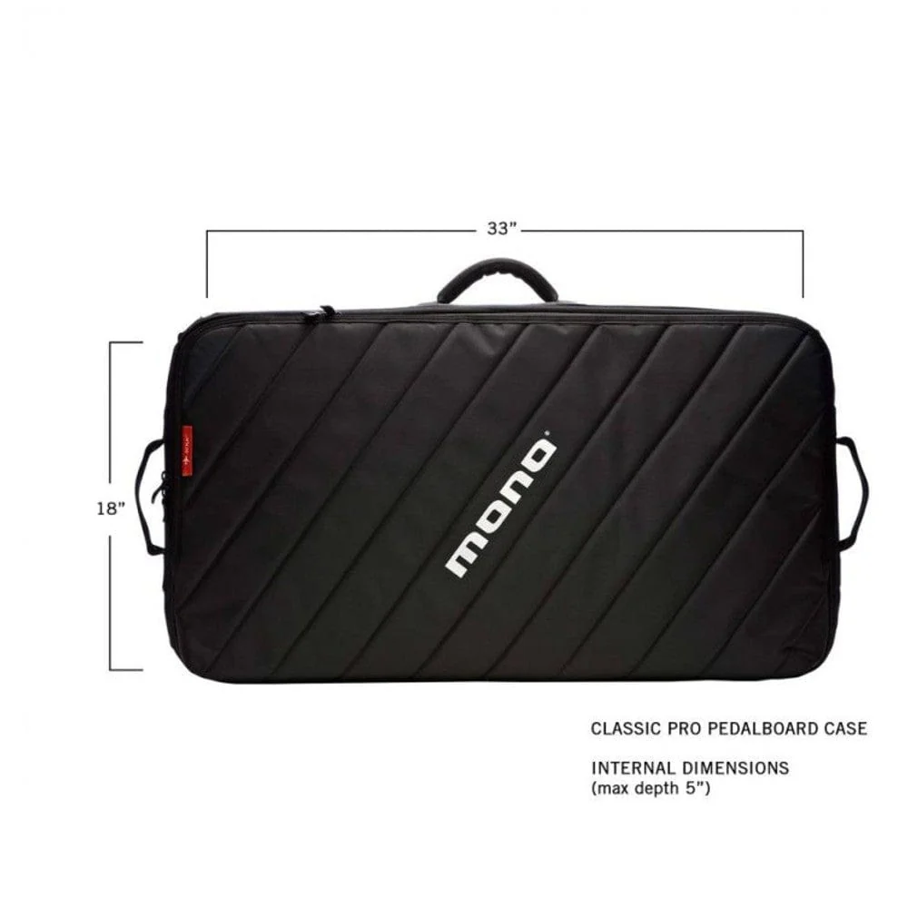 Mono Creators M80-PB3 Classic Pro Pedalboard Case - Black - Image 2