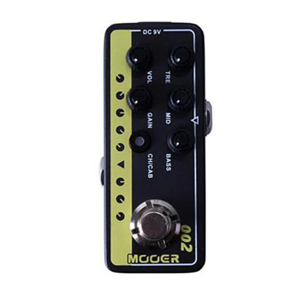 Mooer 002-UK Gold 900 Delay Reverb Effects Pre Amp