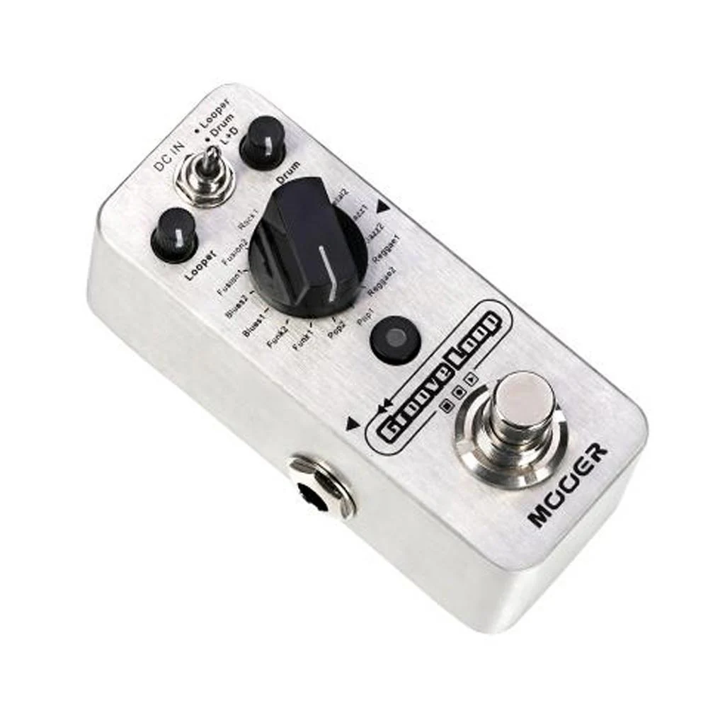 Mooer Groove Loop Drum Machine Looper Effects Pedal