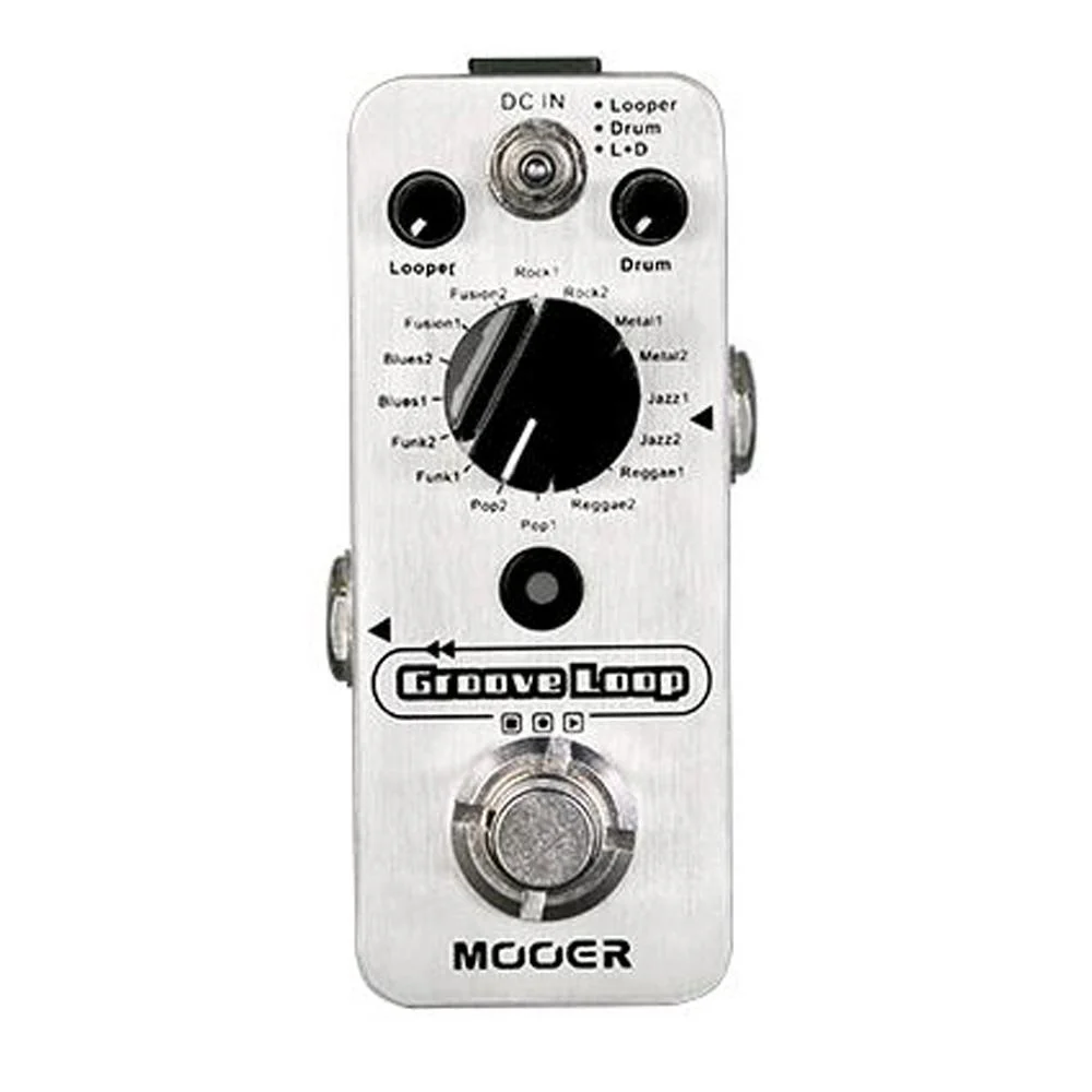Mooer Groove Loop Drum Machine Looper Effects Pedal - Image 2