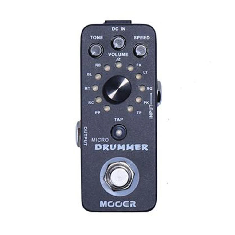Mooer Micro Drummer Digital Drum Machine Effects Pedal