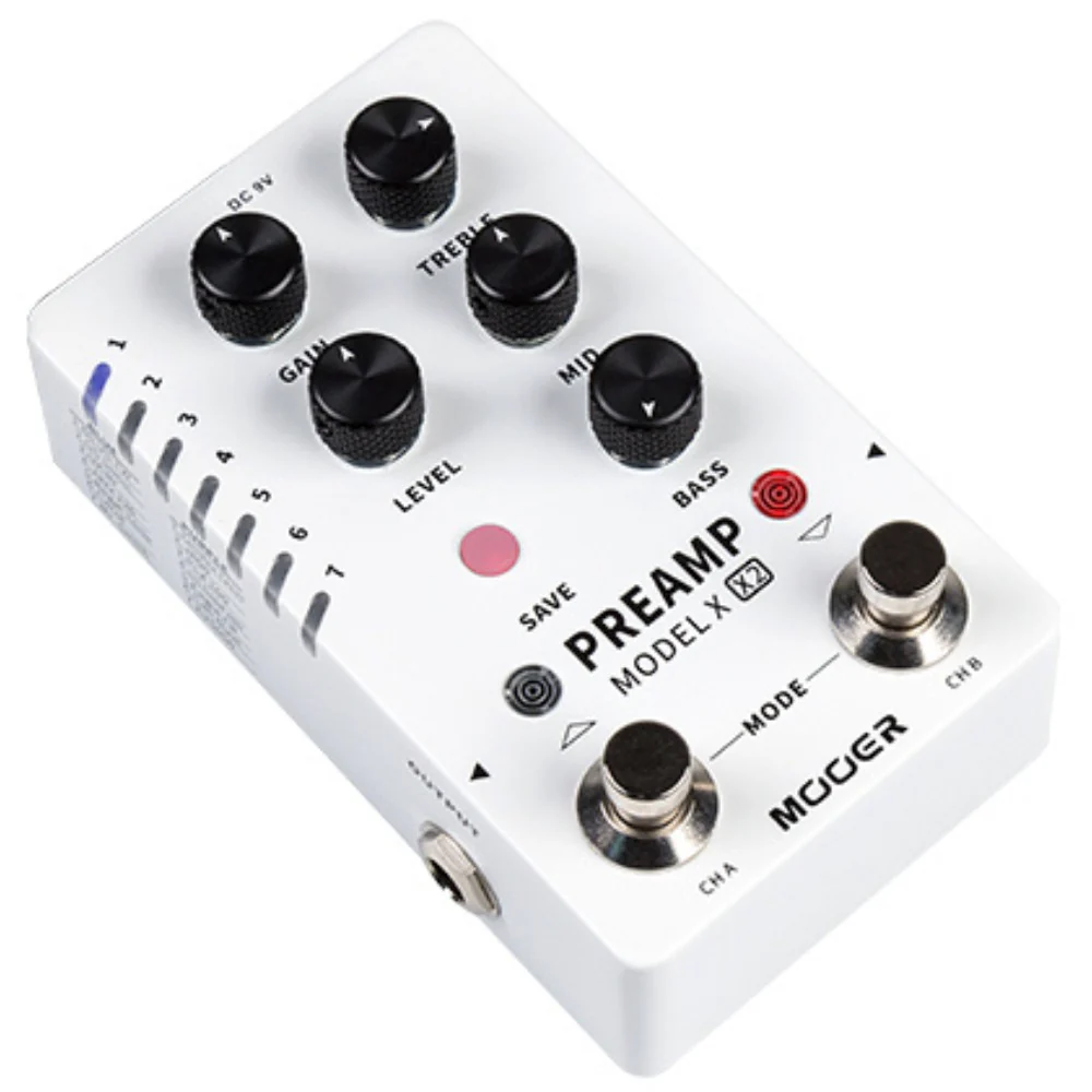 Mooer PREAMP Model X2 Digital PreAmp Pedal - Image 3