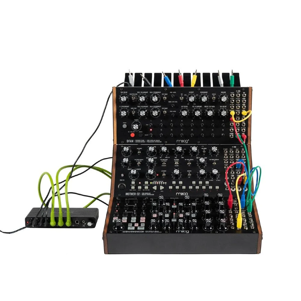 Moog Sound Studio 3 Subharmonicon DFAM and Mother-32 Analog Synthesis Studio - Image 2