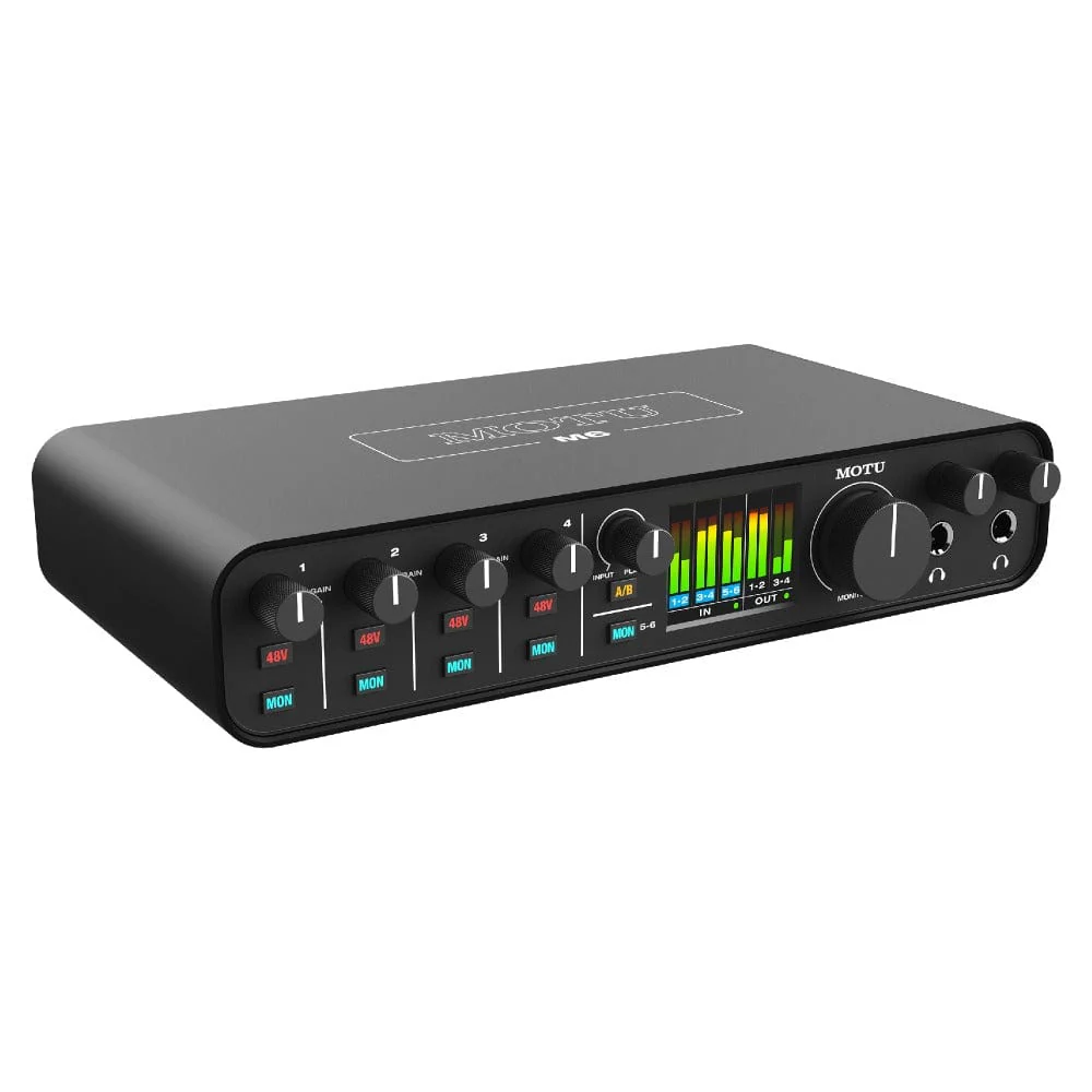 Motu M6 6-in/4-out USB-C Audio Interface - Image 2