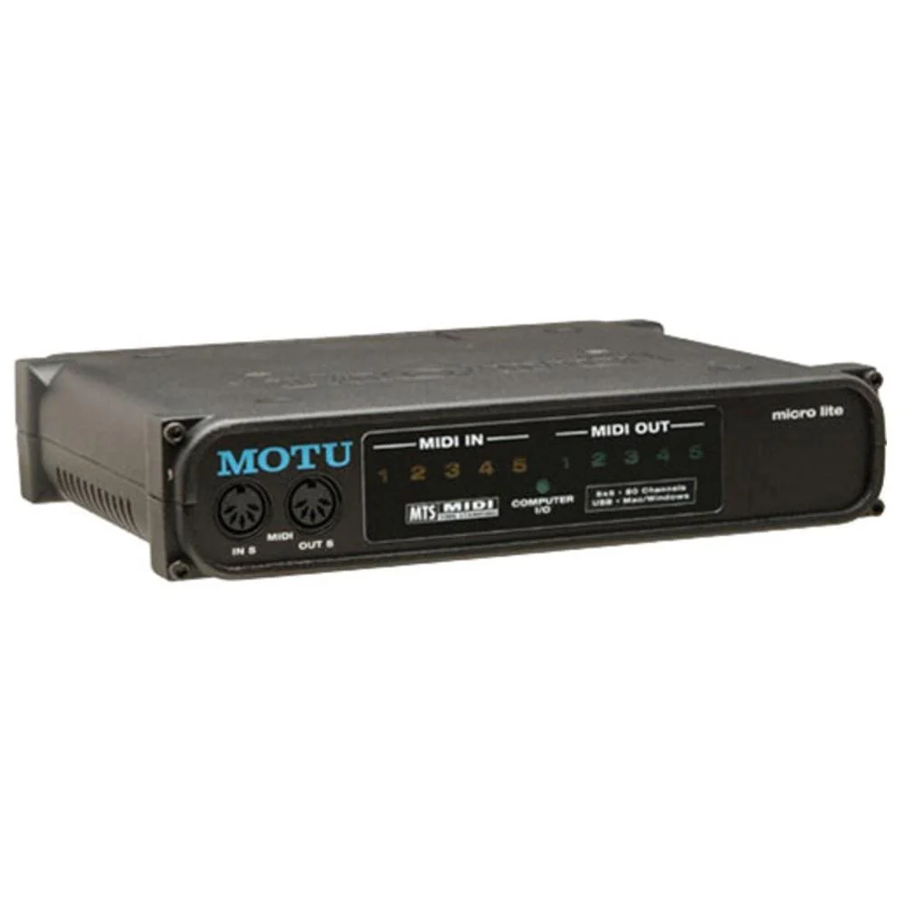 Motu Micro lite 5x5 Expandable Usb Midi Interface - Image 2