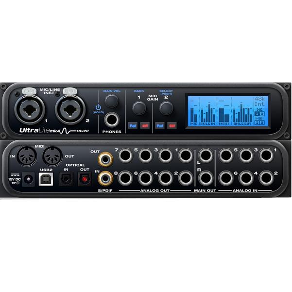 Motu UltraLite mk4 18x22 USB Audio Interface - Image 5