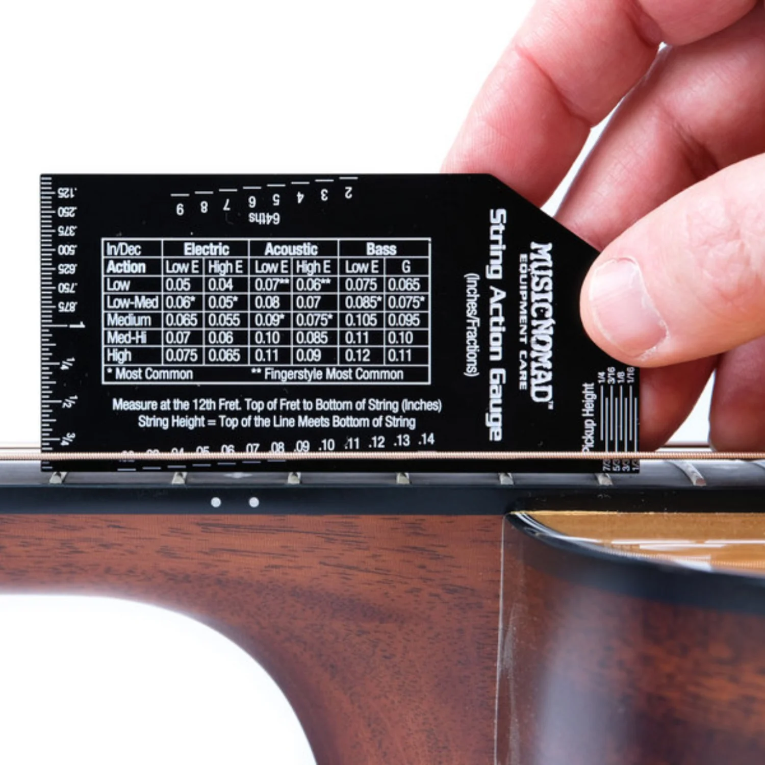 Music Nomad MN614 Truss Rod Gauge & String Action Combo Bundle - Image 7