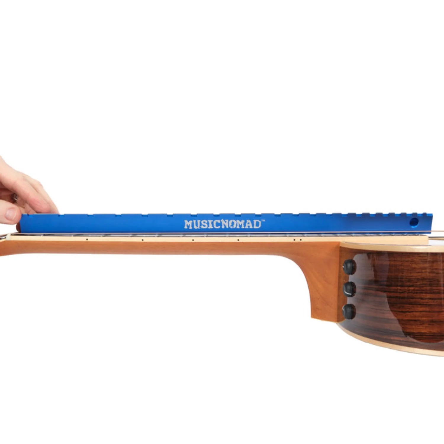 Music Nomad MN821 Tri-Beam 3 'n 1 Dual Notched Straightedge & Precision Straightedge - Image 13