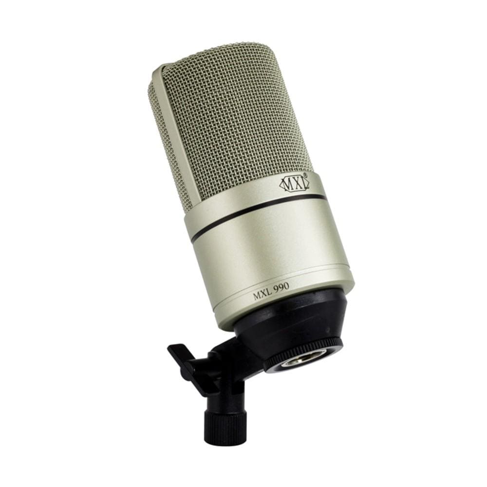 MXL 990 991 Recording Condenser Microphone Package - Champagne - Image 5