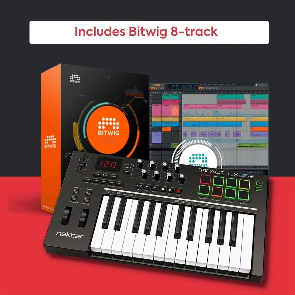 Nektar Impact LX25+ 25-key Midi Keyboard - Image 10