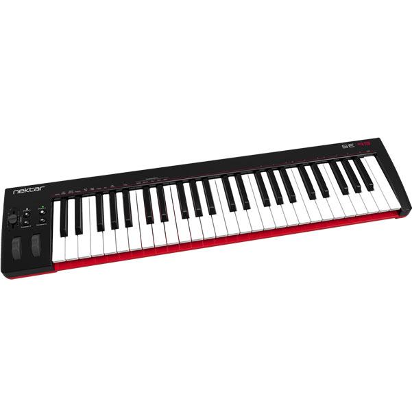 Nektar SE49 49-Key USB MIDI Keyboard Bundle with Btwig Software, Cloth, Gigbag & Ebook - Image 4
