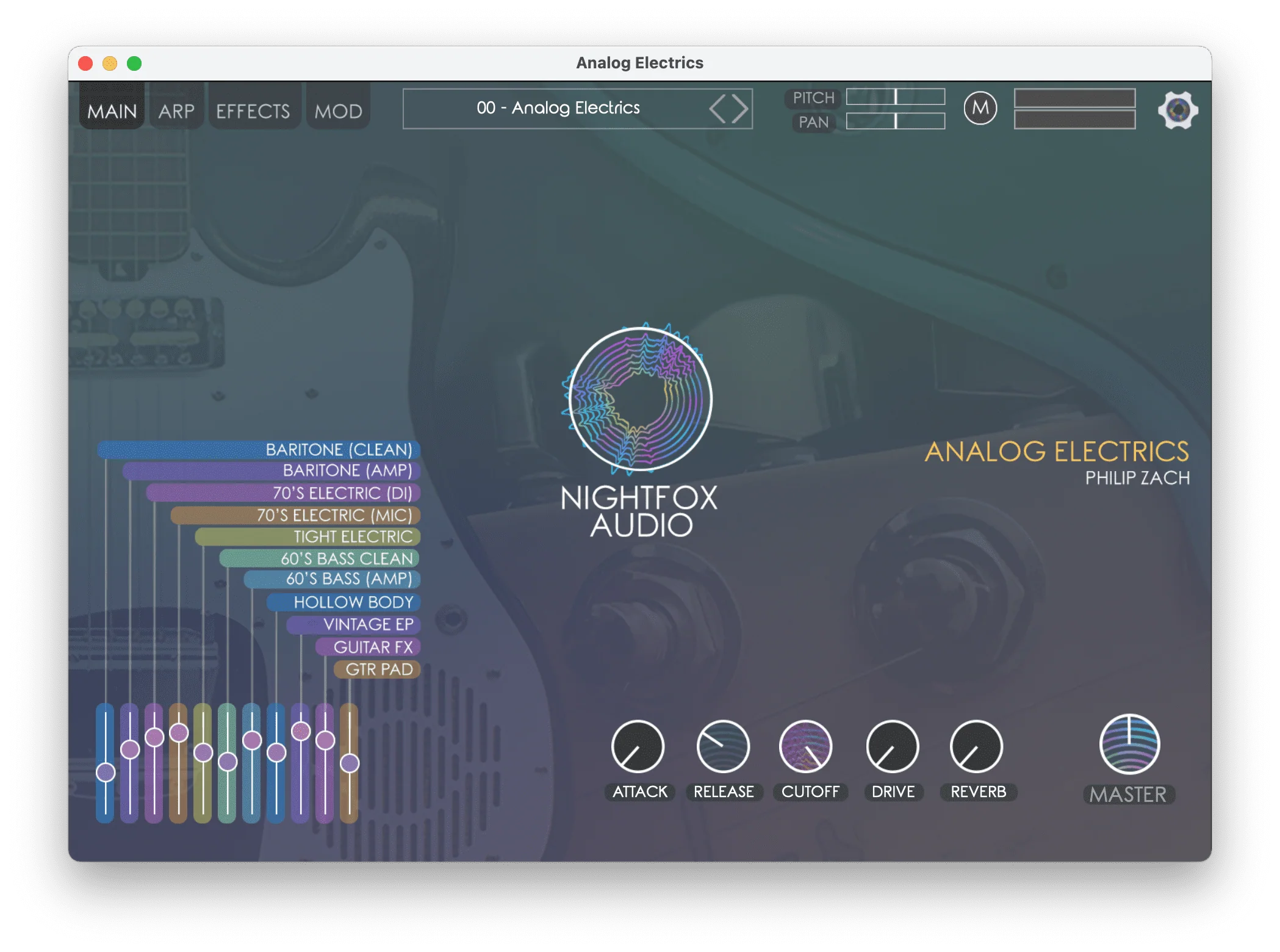 Nightfox Analog Electrics: Analog Synthesizer Bundle – Professional Audio Software & Plugin - Image 2