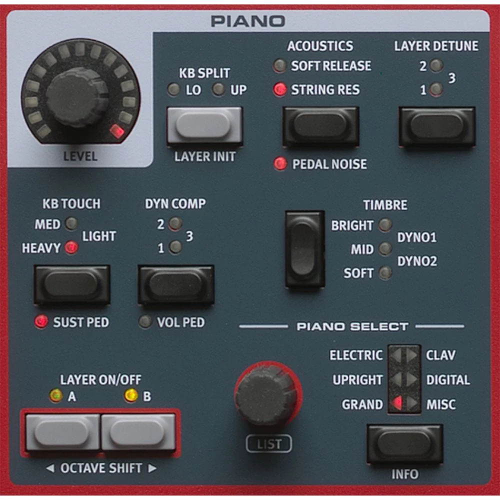Nord Piano 5 Triple Sensor Keybed with Grand Weighted Action Digital Piano - Image 4