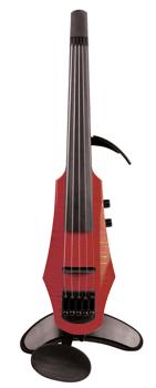 NS Design WAV4 Double Bass Violin Trans Red Gloss - Image 4