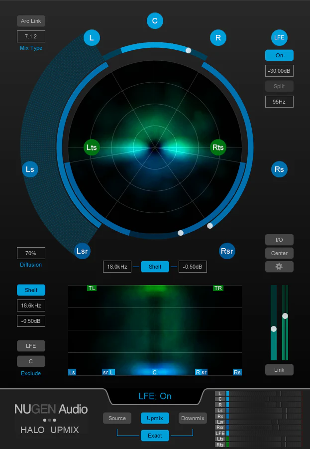 NUGEN Halo Upmix 3D extension 3D Upmixing Extension – Professional Audio Software & Plugin - Image 4