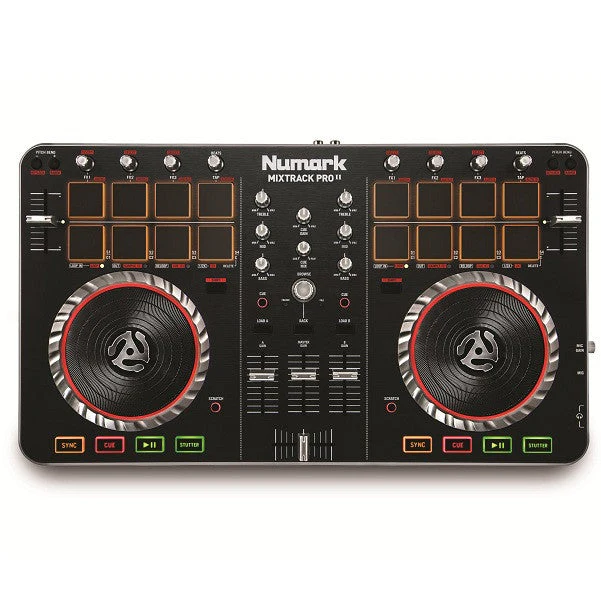 Numark MixTrack Pro II DJ Controller Interface with Audio I/O