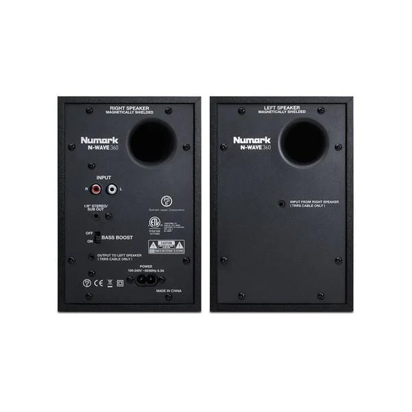 Numark N-WAVE 360 Powered DJ Desktop Monitors - Pair - Image 2