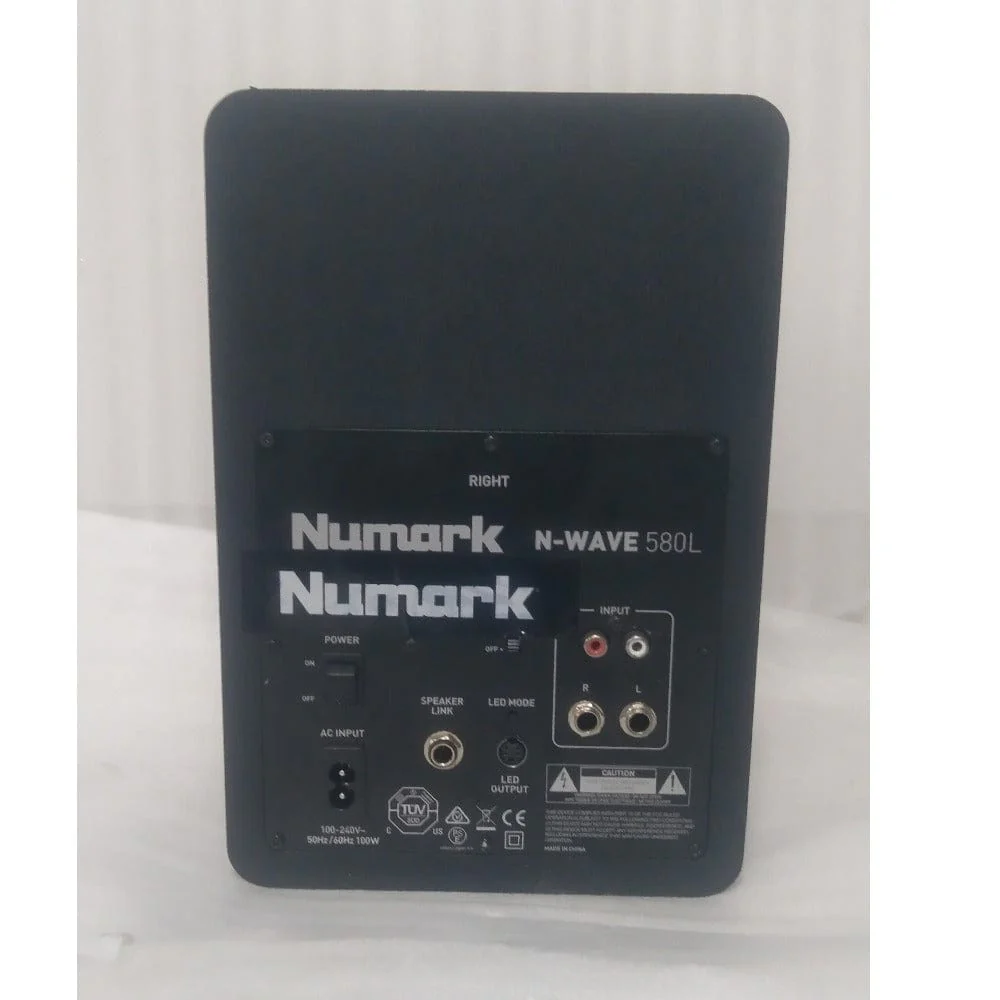 Numark N-Wave 580L Powered DJ Monitors with Pulsating Lights - Single - Open Box B Stock - Image 3