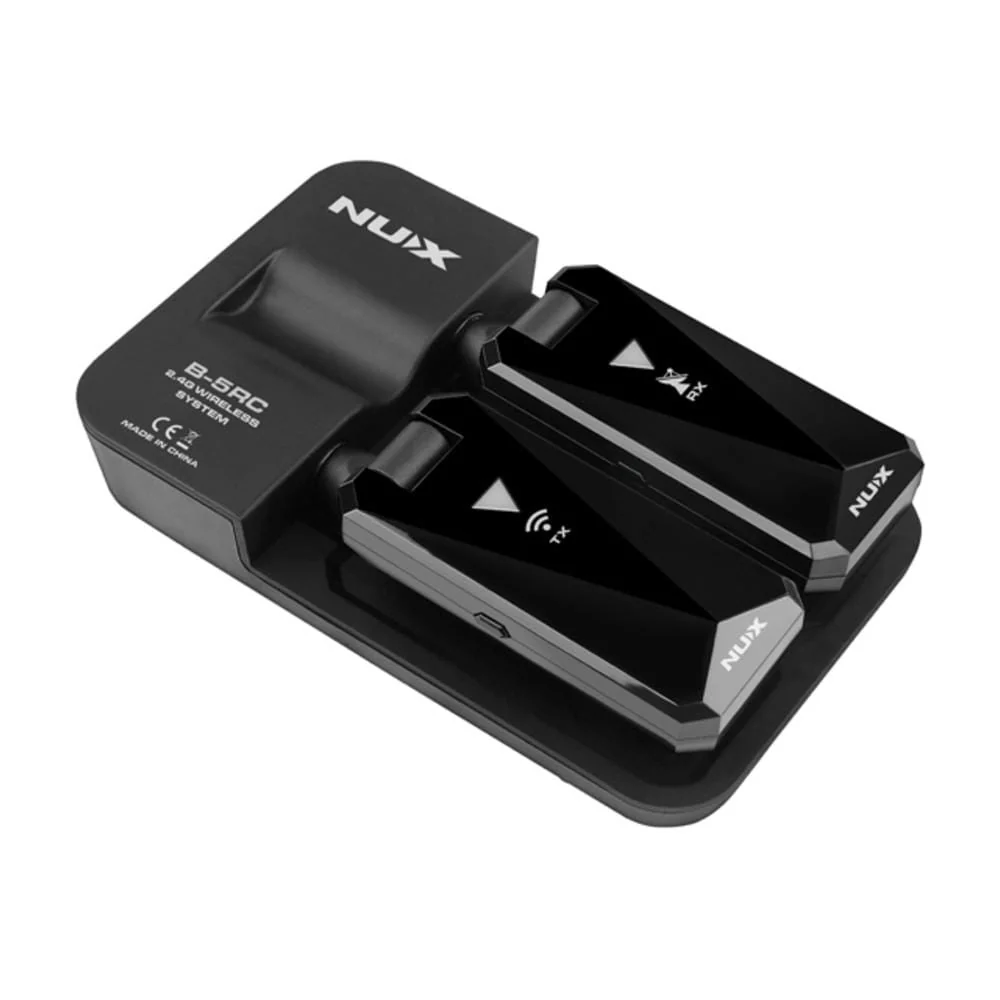 Nux B 5RC 2.4GHz Wireless System for Guitars - Black - Open Box - Image 5