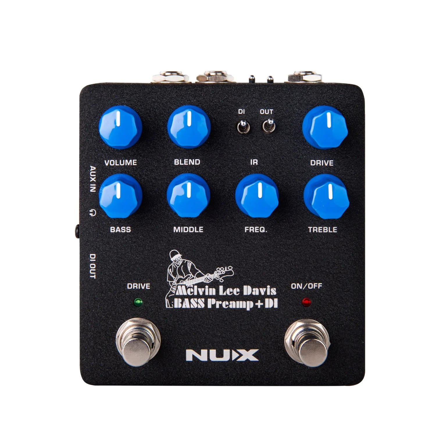 Nux NBP 5 Mld Bass Preamp + Di Pedal