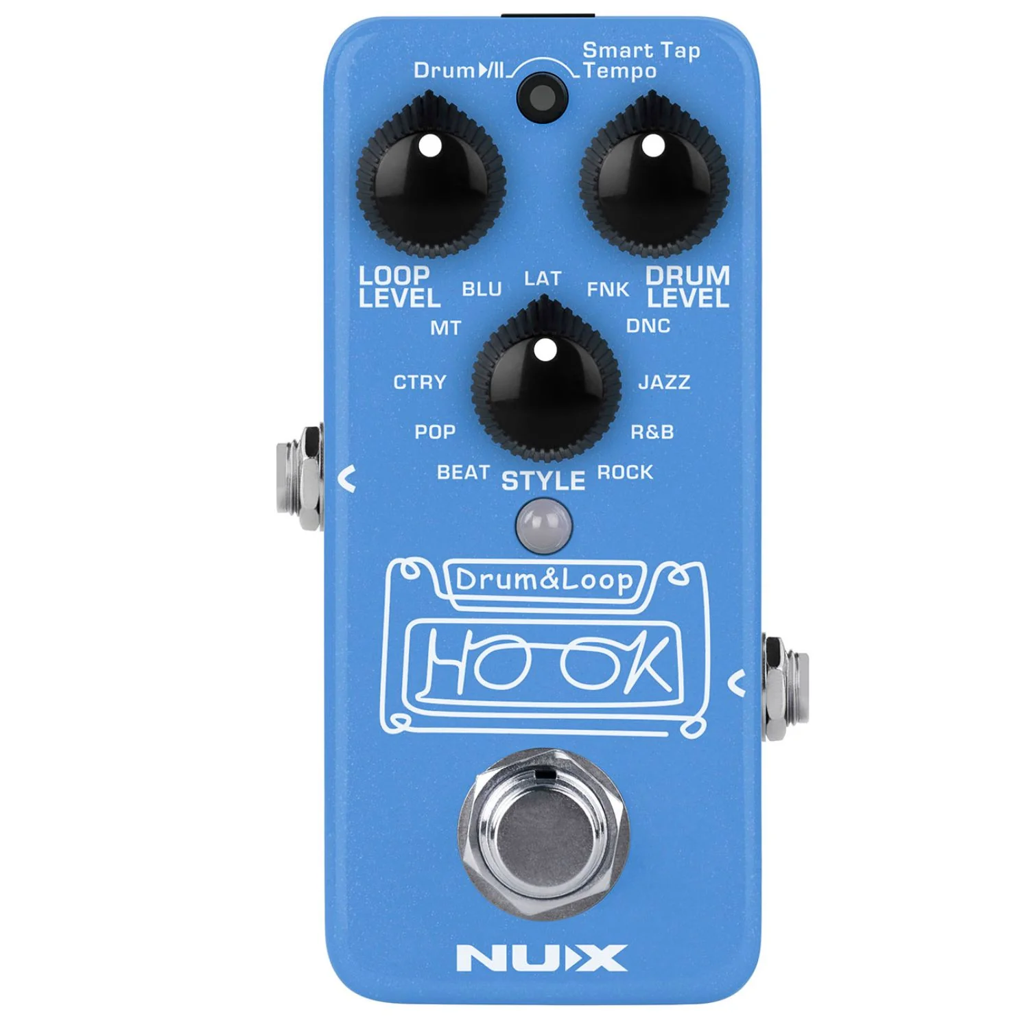 Nux NDL-3 Hook Mini Looper with Phones Out