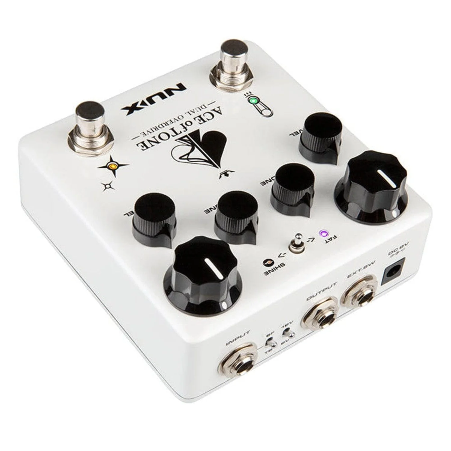 Nux NDO 5 Ace of Tone Dual Overdrive Pedal - Image 3