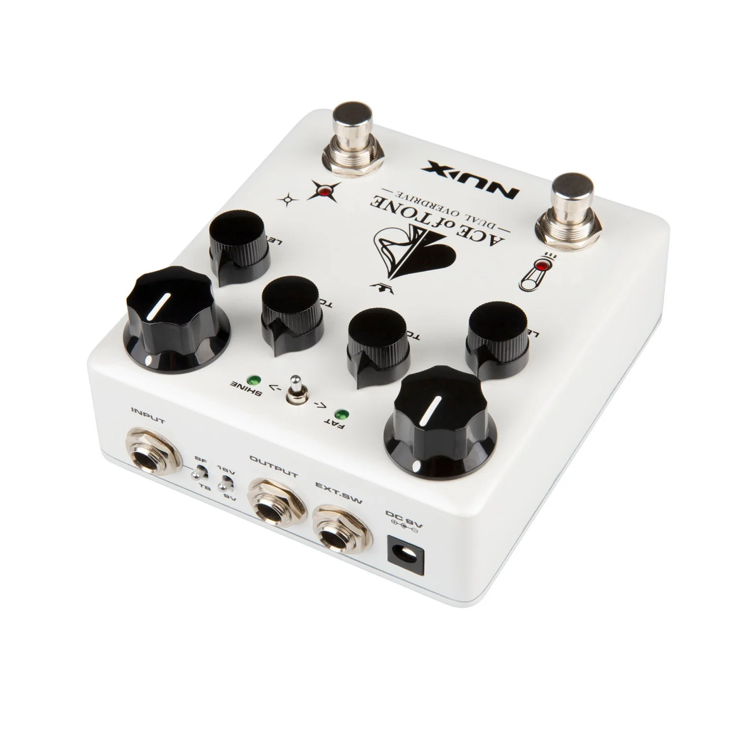 Nux NDO 5 Ace of Tone Dual Overdrive Pedal - Image 4