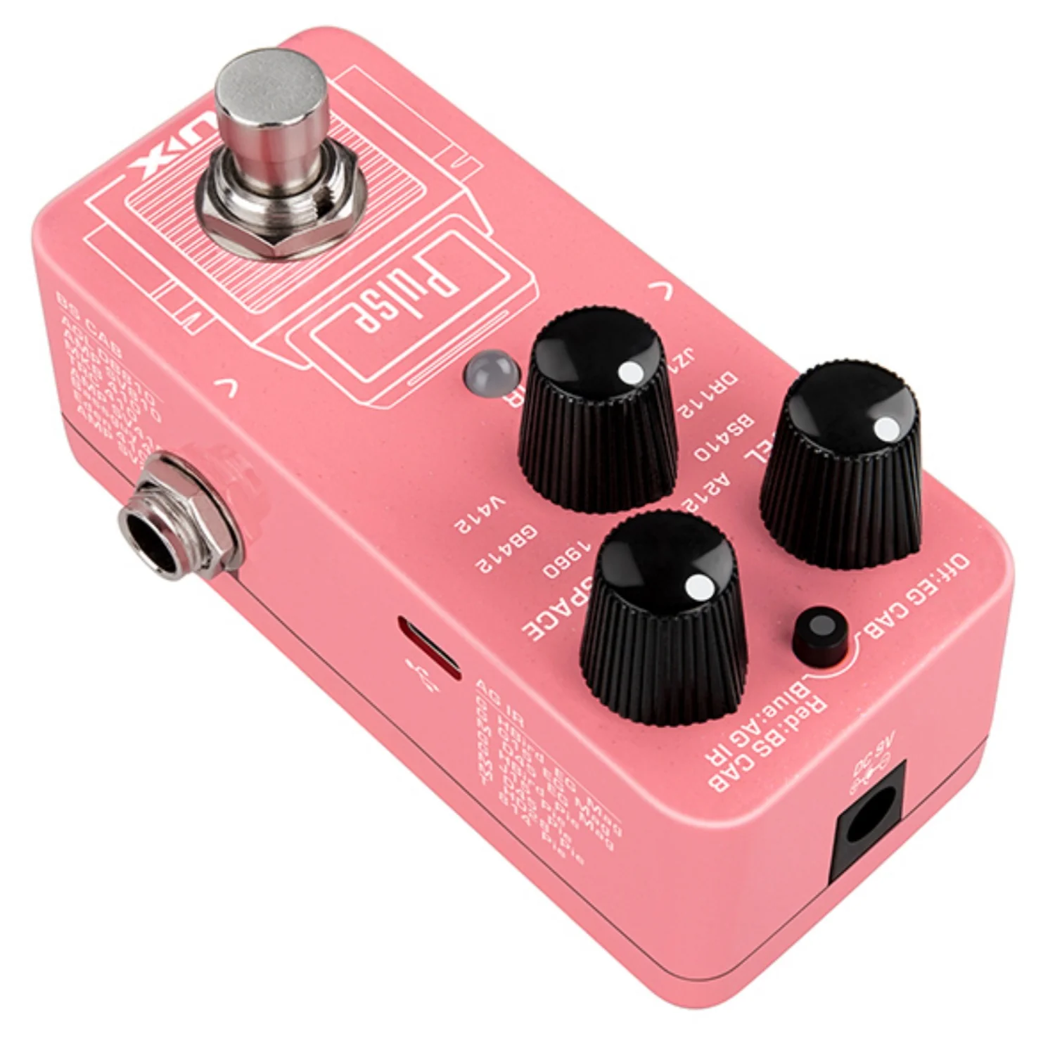 Nux NSS-4 Pulse Mini IR-Loader Effect Pedal - Image 5
