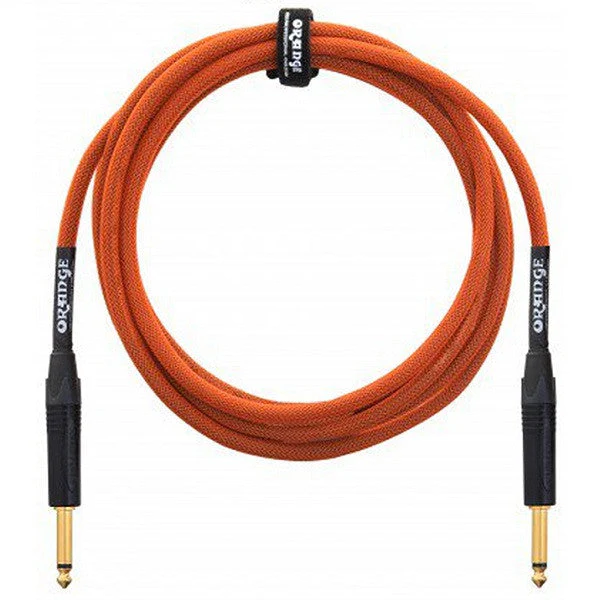 Orange 30' Professional Instrument Cable - Straight