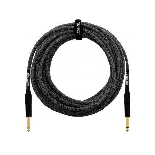 Orange 30' Professional Instrument Cable - Straight - Image 2