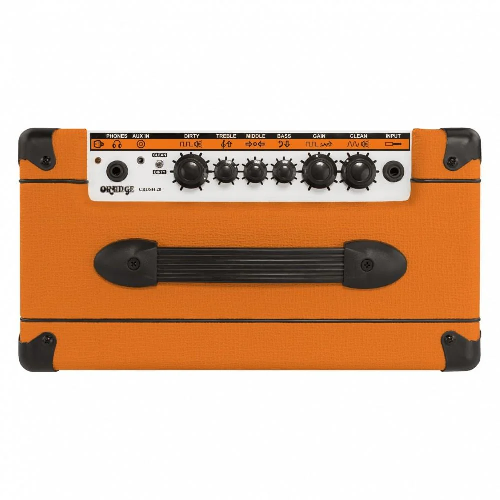 Orange Crush 20 20w Twin Channel Solid State Combo Guitar Amplifier - Image 8