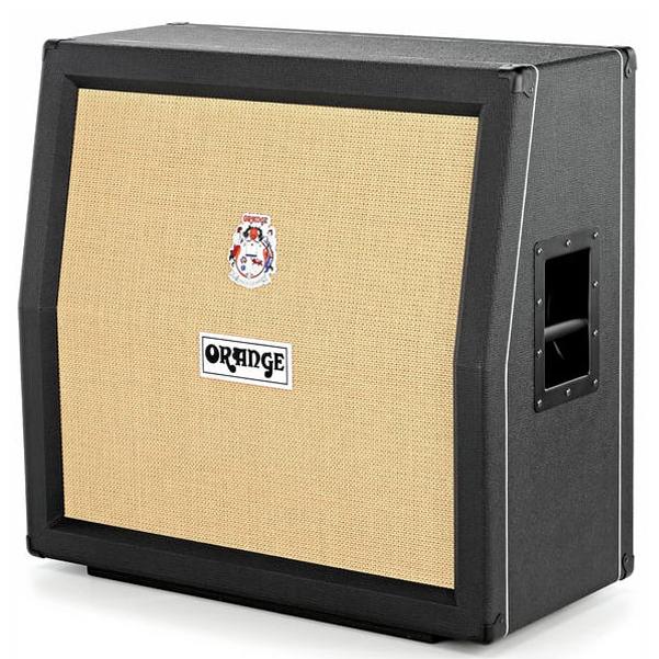 Orange PPC412 240W Power Projection Guitar Speaker Cabinet - Slope Black