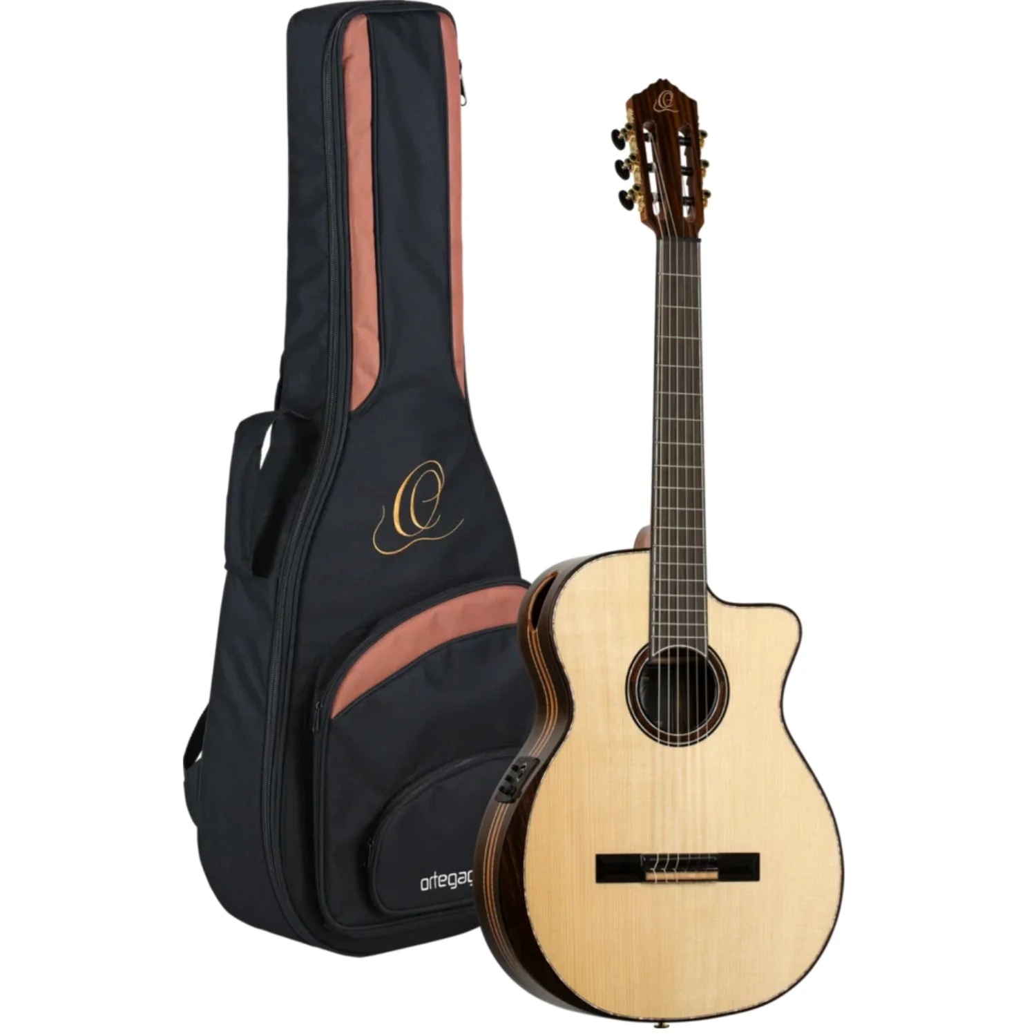 Ortega GRANDSUITE-CE Classical Electro Acoustic Guitar with Bag - Image 18
