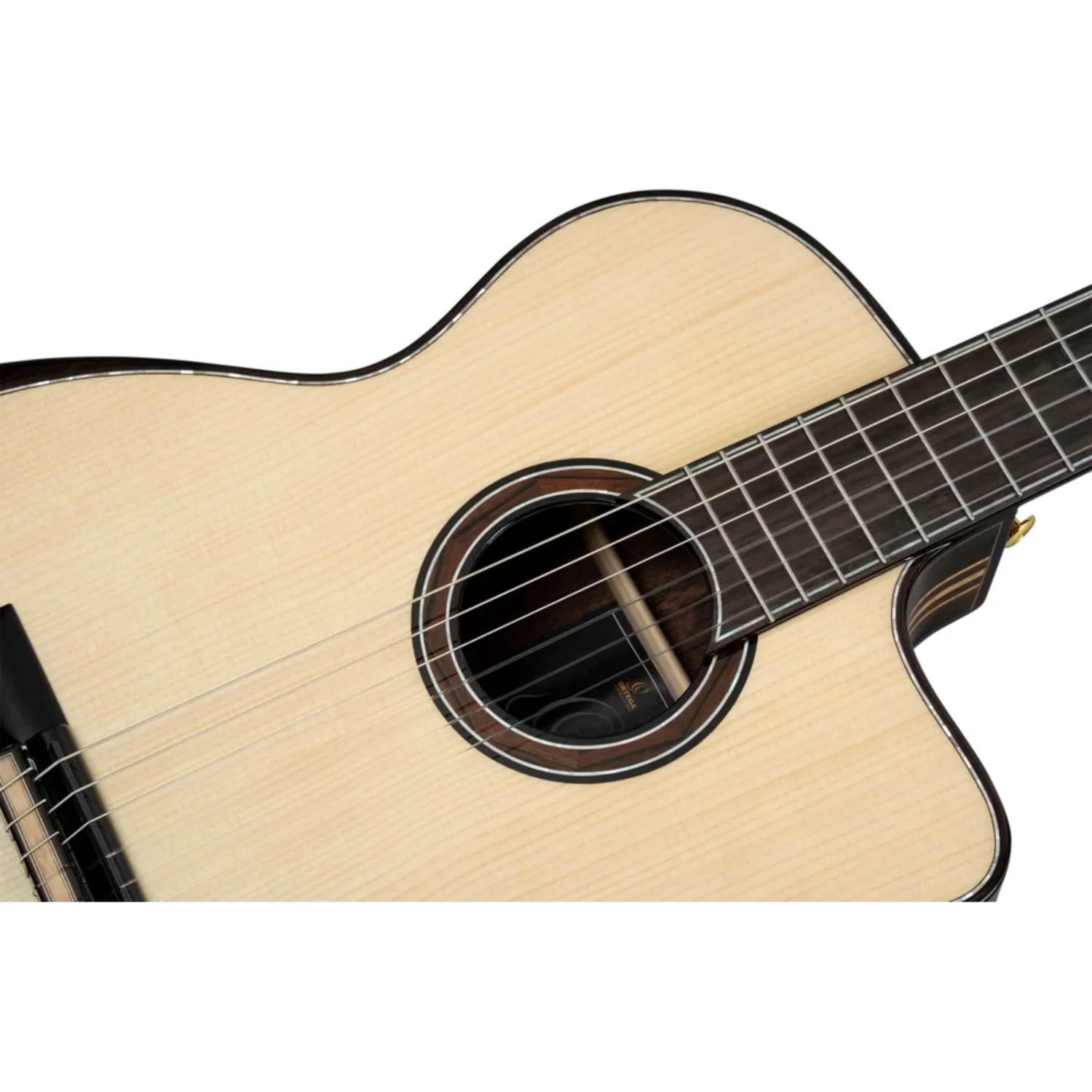 Ortega GRANDSUITE-CE Classical Electro Acoustic Guitar with Bag - Image 6