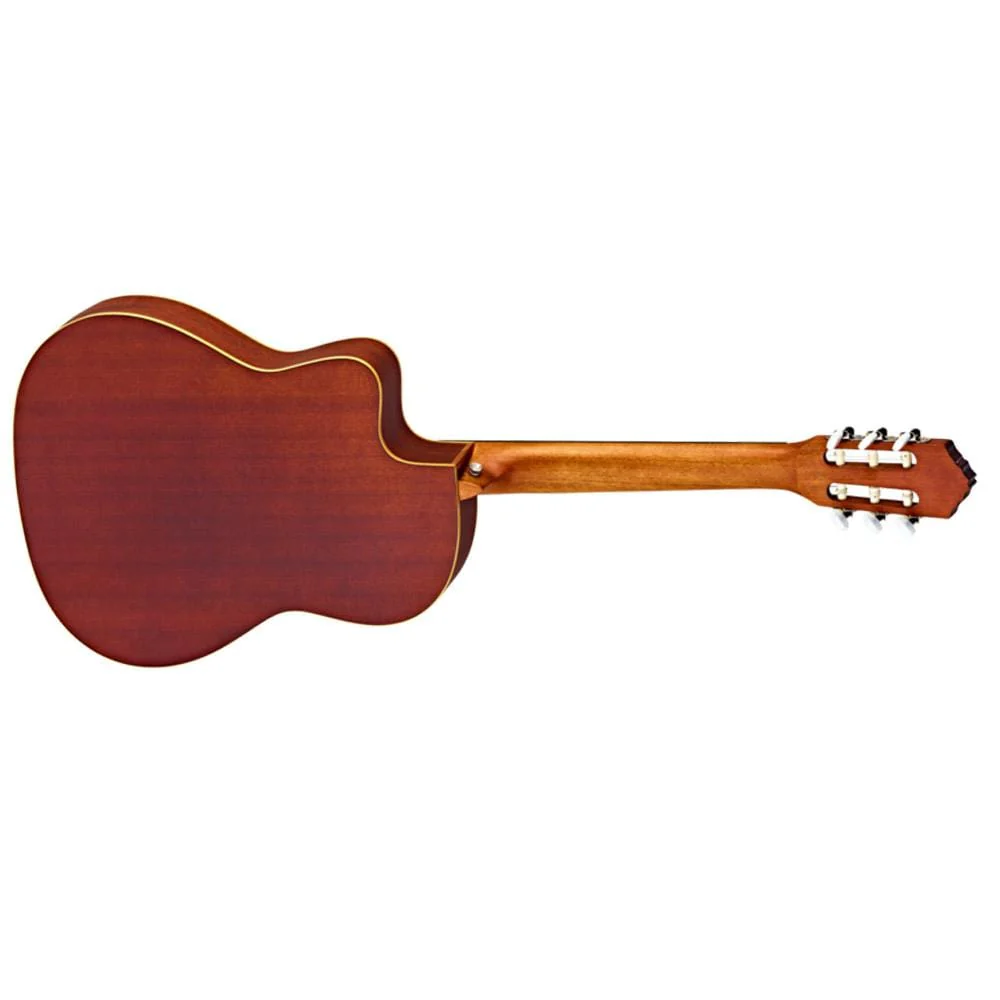 Ortega RCE125SN Thinline 6 String Electro Classical Guitar - Natural - Image 2