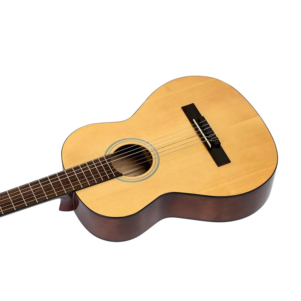 Ortega RST5 Student Series 3/4 Size Catalpa Classical Guitar - Image 9