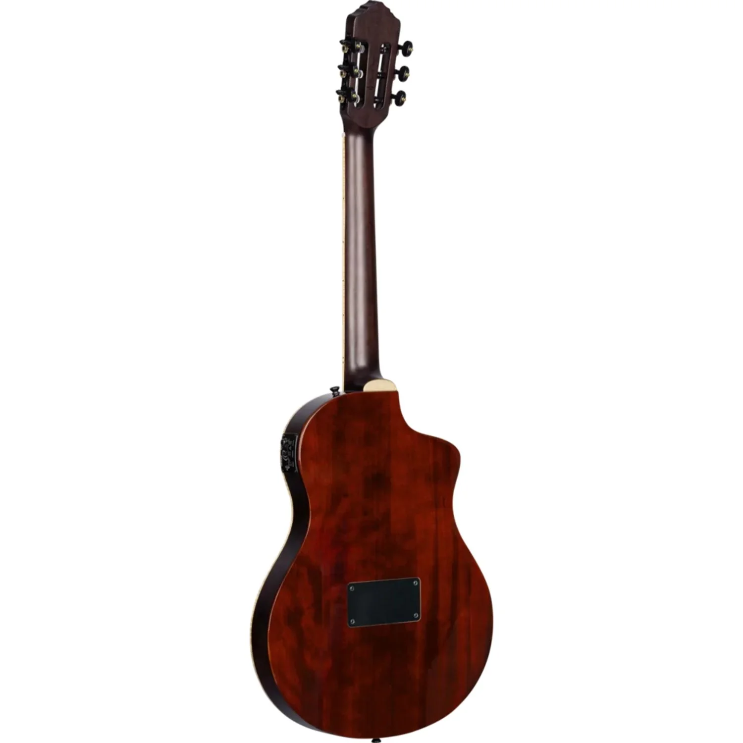 Ortega RTPDLX-ACA-L TourPlayer Series Classical Electro Acoustic Guitar with Bag - Left Handed - Image 13
