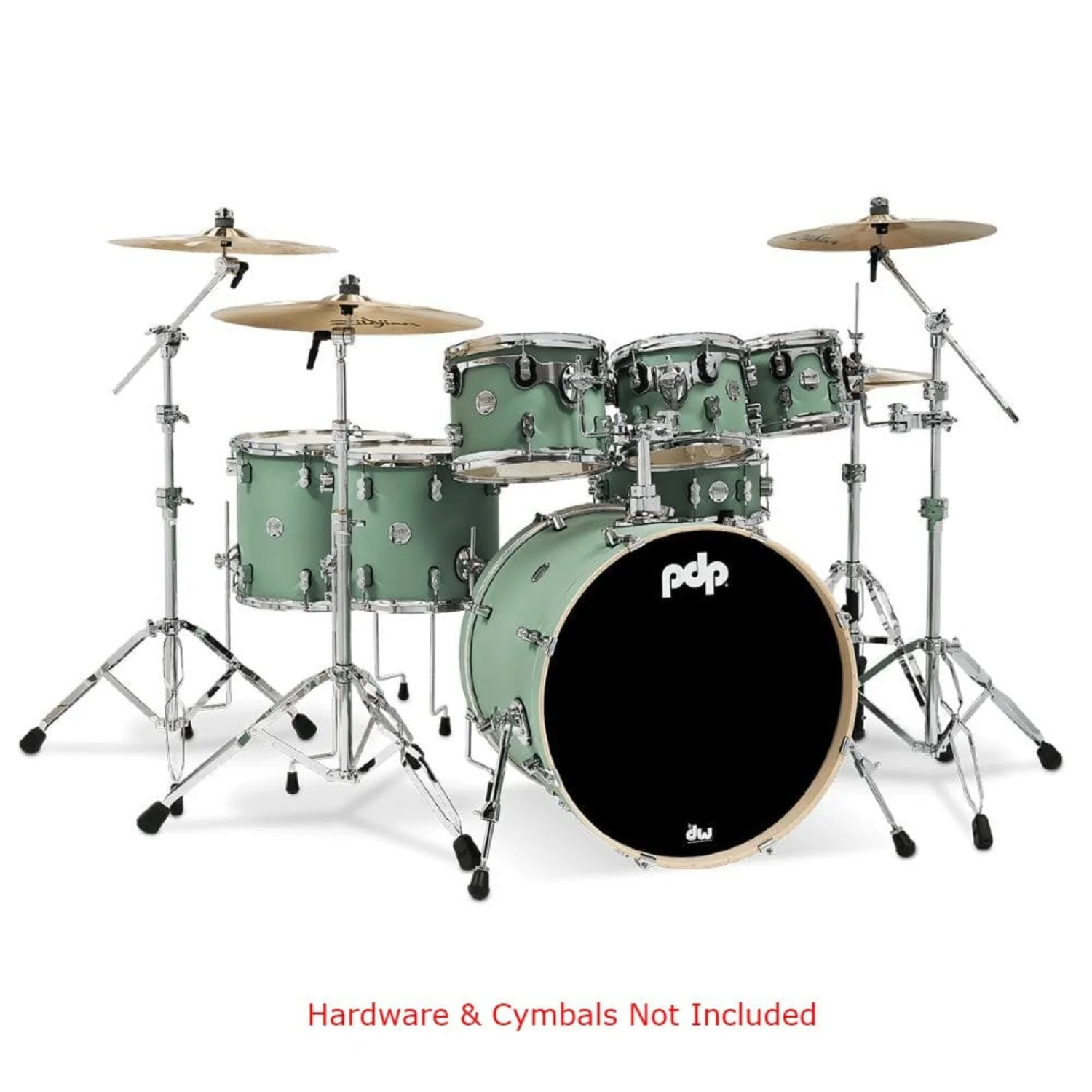 Pacific Drums And Percussion PDCM2217 7 Piece Concept Maple Acoustic Drumkit - Image 6