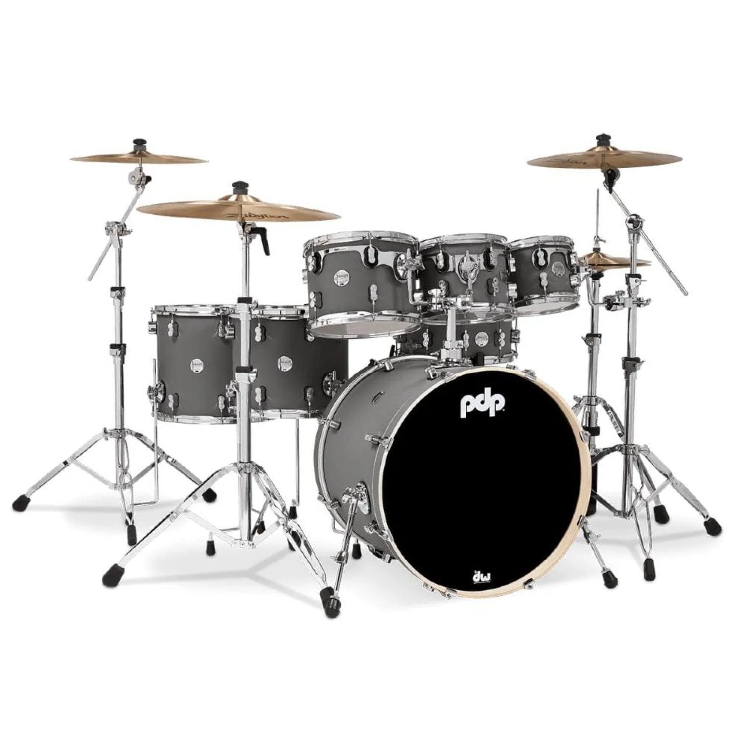 Pacific Drums And Percussion PDCM2217 7 Piece Concept Maple Acoustic Drumkit - Image 9