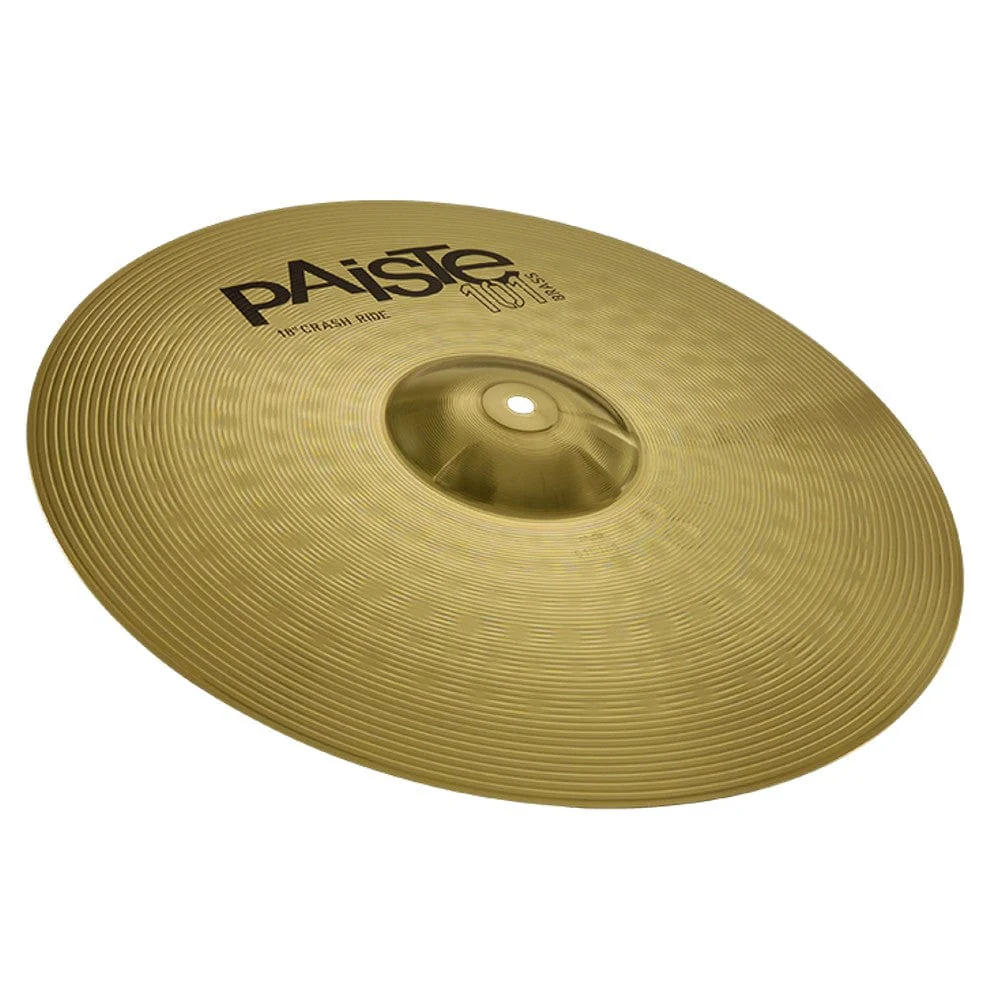 Paiste 101 Series 18inch Brass Crash Ride Cymbal