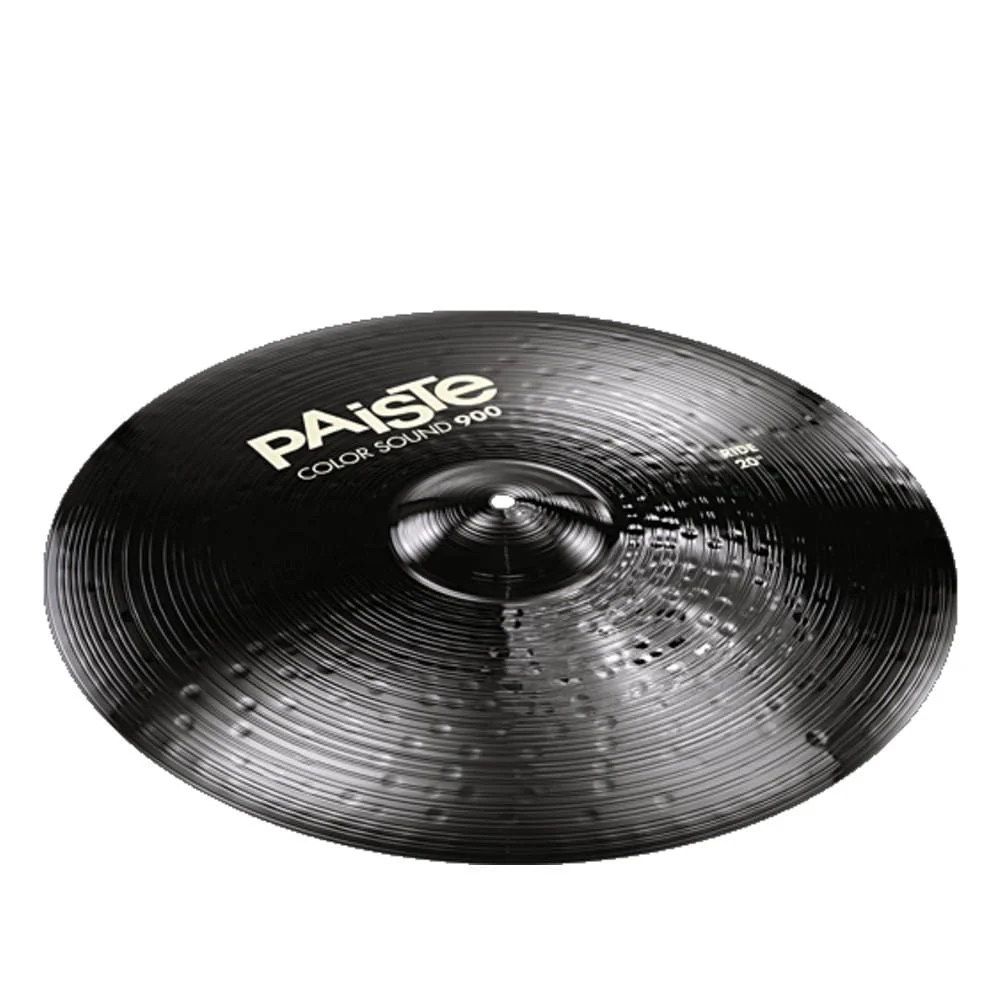 Paiste CS900 20 Inch Color Sound 900 Black Ride Cymbals