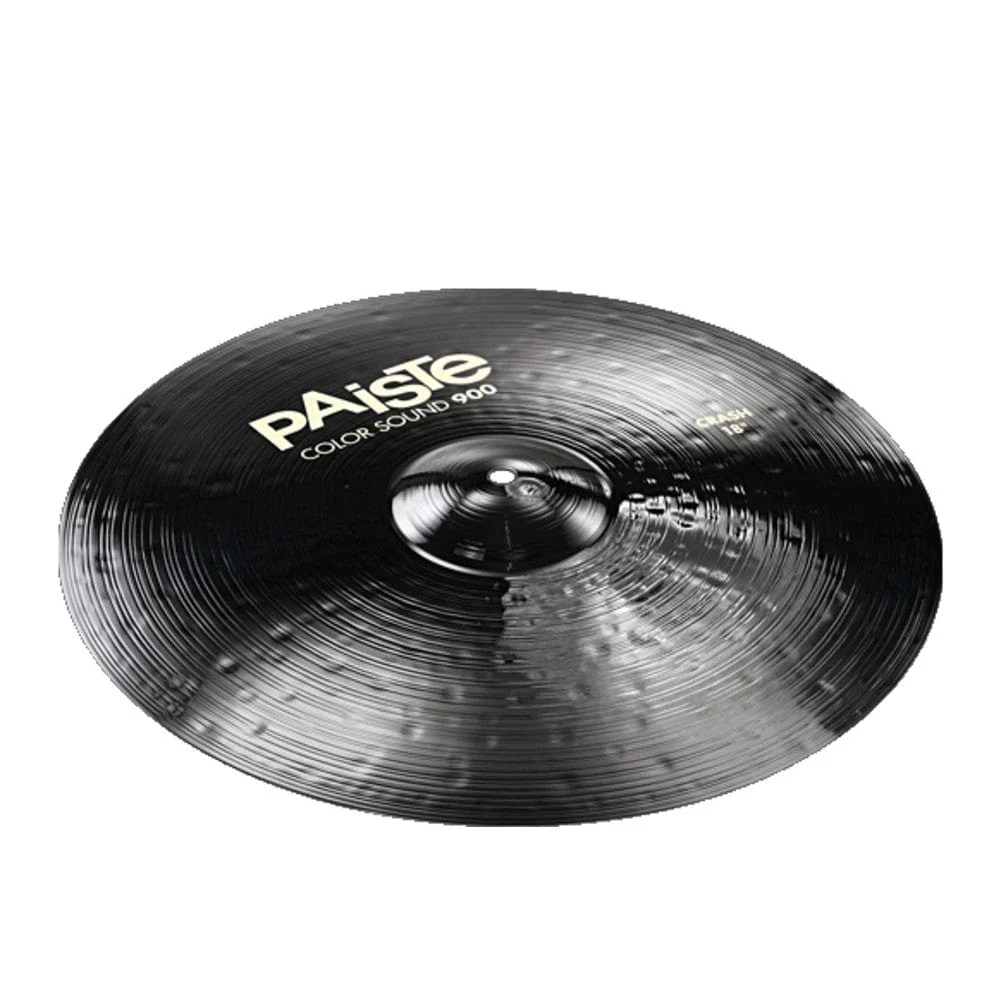 Paiste CS900 Color Sound 900 Medium Crash Cymbal - Black