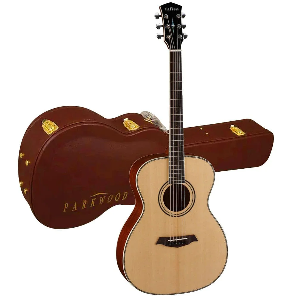 Parkwood P630 Concert Acoustic Guitar with Case